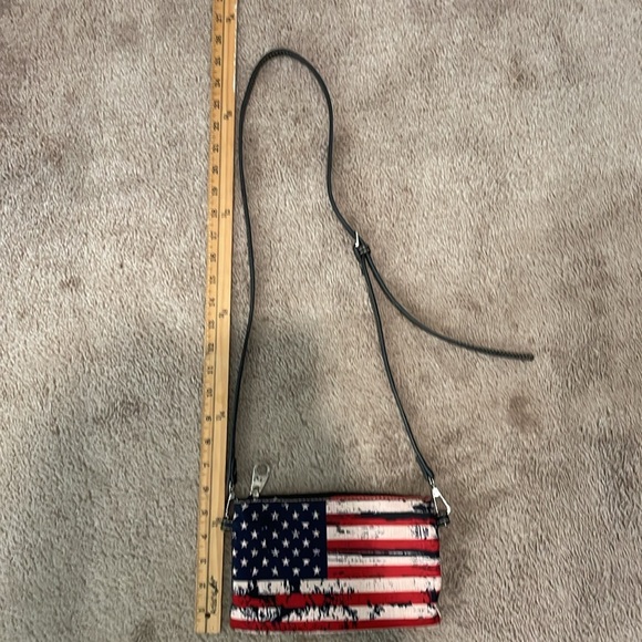 Montana West American Flag Travel Bag Set Get All 3! - Picture 5 of 11